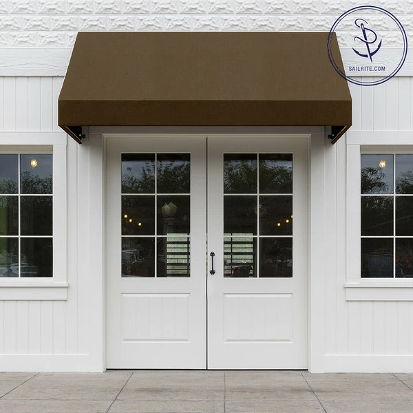 Sunbrella® Marine Grade 4618-0000 Walnut Brown Tweed 46" Fabric 7 Sunbrella® Marine Grade 4618-0000 Walnut Brown Tweed 46" Fabric - Image 5