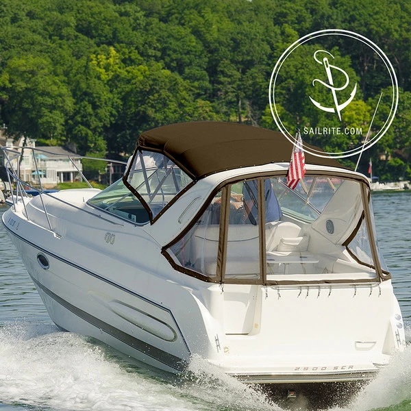 Sunbrella® Marine Grade 4618-0000 Walnut Brown Tweed 46" Fabric 8 Sunbrella® Marine Grade 4618-0000 Walnut Brown Tweed 46" Fabric - Image 6