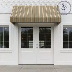 Sunbrella® Awning Stripe 4768-0000 Preston Stone 46" Fabric -Hot Sale Fabric Store Sunbrella 4768 0000 Preston Stone 46 Awning Shade Fabric 707