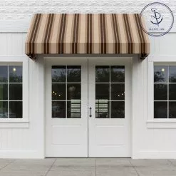 Sunbrella® Awning Stripe 4776-0000 Chocolate Chip Fancy 46" Fabric -Hot Sale Fabric Store Sunbrella 4776 0000 Chocalate Chip Fancy 46 Awning Stripe 72