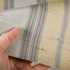 Sunbrella® Awning Stripe 4777-0000 Grey/Beige Chip Fancy 46" Fabric -Hot Sale Fabric Store Sunbrella 4777 0000 Grey Beige Chip Fancy Stripe 46 Signature Series Awning Stripe 4