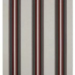 Sunbrella® Awning Stripe 4798-0000 Burgundy Black White 46" Fabric -Hot Sale Fabric Store Sunbrella 4798 0000 Burgundy Black White Stripe 46 Awning Stripe 3