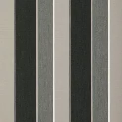 Sunbrella® Awning Stripe 4888-0000 Clinton Granite 46" Fabric