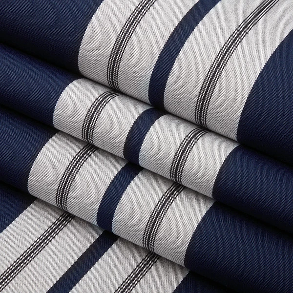 Sunbrella® Awning Stripe 4902-0000 Captain Navy/Natural Classic 46" Fabric 4 Sunbrella® Awning Stripe 4902-0000 Captain Navy/Natural Classic 46" Fabric - Image 2