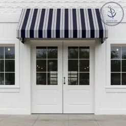 Sunbrella® Awning Stripe 4902-0000 Captain Navy/Natural Classic 46" Fabric 13 Sunbrella® Awning Stripe 4902-0000 Captain Navy/Natural Classic 46" Fabric -Hot Sale Fabric Store Sunbrella 4902 0000 Captain Navy Natural Classic 46 Awning Signature Series Stripe 72