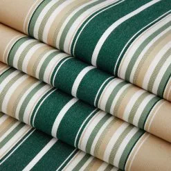 Sunbrella® Awning Stripe 4932-0000 Forest Green/Beige/Natural Fancy 46" Fabric -Hot Sale Fabric Store Sunbrella 4932 0000 Forest Green Beige Natural Fancy Stripe 46 2
