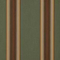 Sunbrella® Awning Stripe 4949-0000 Forest Vintage Bar 46" Fabric