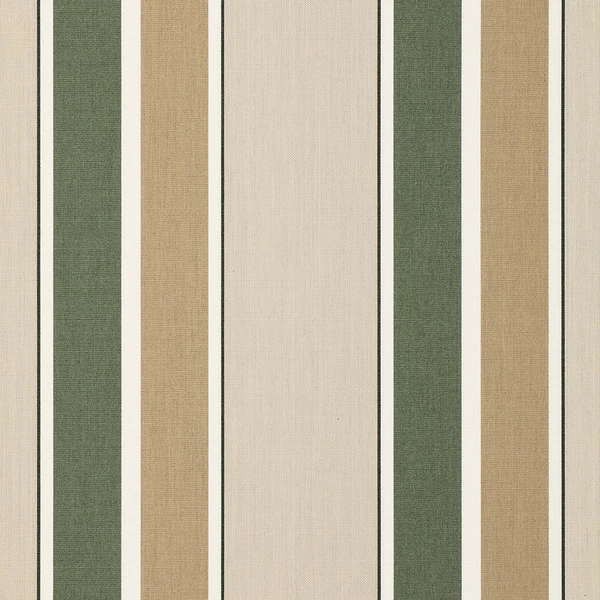 Sunbrella® Awning Stripe 4959-0000 Fern/Heather Beige Block 46" Fabric 3 Sunbrella® Awning Stripe 4959-0000 Fern/Heather Beige Block 46" Fabric