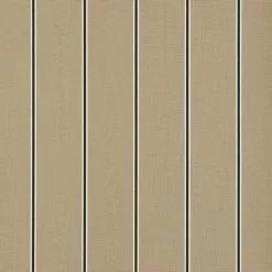 Sunbrella® Awning Stripe 4961-0000 Putty Regimental 46" Fabric