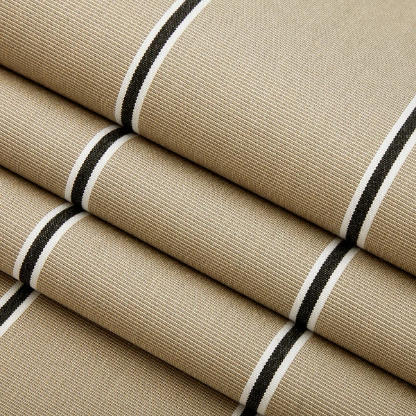 Sunbrella® Awning Stripe 4961-0000 Putty Regimental 46" Fabric 4 Sunbrella® Awning Stripe 4961-0000 Putty Regimental 46" Fabric - Image 2
