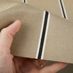 Sunbrella® Awning Stripe 4961-0000 Putty Regimental 46" Fabric 10 Sunbrella® Awning Stripe 4961-0000 Putty Regimental 46" Fabric -Hot Sale Fabric Store Sunbrella 4961 0000 Putty Regimental Stripe 46 Signature Series Awning Stripe 4