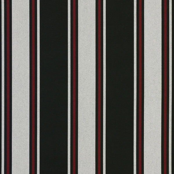 Sunbrella® Awning Stripe 4989-0000 Hatteras Raven 46" Fabric 3 Sunbrella® Awning Stripe 4989-0000 Hatteras Raven 46" Fabric