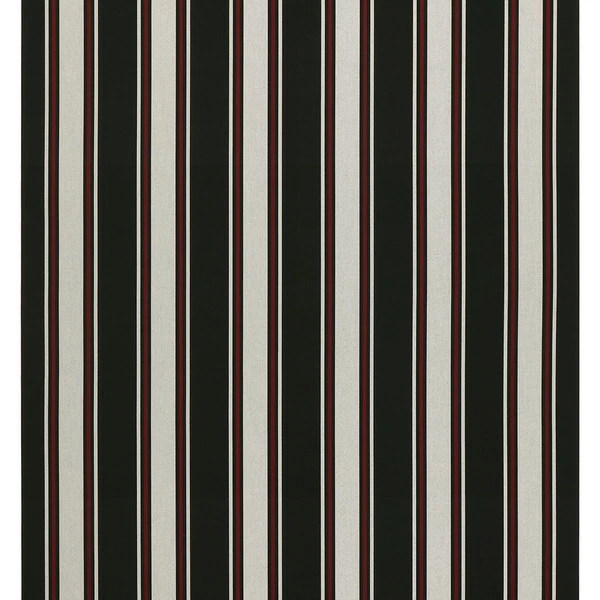 Sunbrella® Awning Stripe 4989-0000 Hatteras Raven 46" Fabric 5 Sunbrella® Awning Stripe 4989-0000 Hatteras Raven 46" Fabric - Image 3