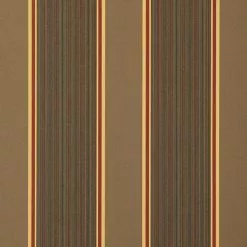 Sunbrella® Awning Stripe 4994-0000 Eastridge Cocoa 46" Fabric