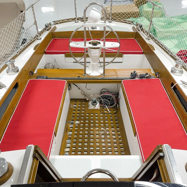 Sunbrella® Marine Grade 6003-0000 Jockey Red 60" Fabric 6 Sunbrella® Marine Grade 6003-0000 Jockey Red 60" Fabric - Image 4