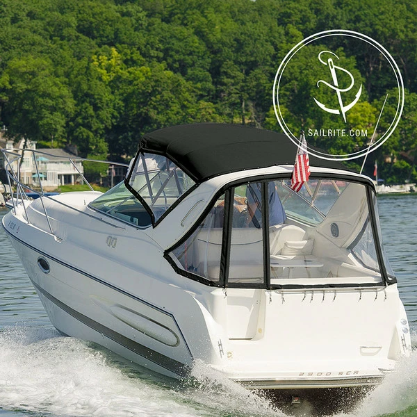 Sunbrella® Marine Grade 6008-0000 Black 60" Fabric 8 Sunbrella® Marine Grade 6008-0000 Black 60" Fabric - Image 6