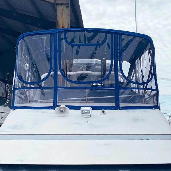 Sunbrella® Marine Grade 6017-0000 Royal Blue Tweed 60" Fabric 7 Sunbrella® Marine Grade 6017-0000 Royal Blue Tweed 60" Fabric - Image 5