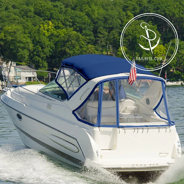 Sunbrella® Marine Grade 6052-0000 Mediterranean Blue 60" Fabric 7 Sunbrella® Marine Grade 6052-0000 Mediterranean Blue 60" Fabric - Image 5