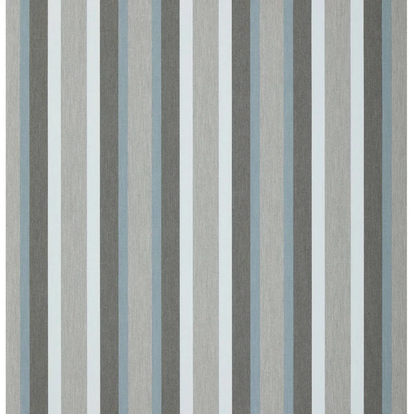 Sunbrella® Awning Stripe 4704-0000 Marco Blue Grey 46" Fabric 5 Sunbrella® Awning Stripe 4704-0000 Marco Blue Grey 46" Fabric - Image 3