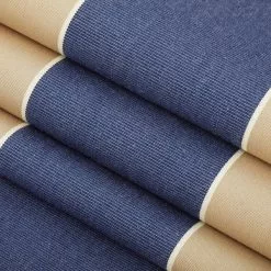Sunbrella® Awning Stripe 4921-0000 Mediterranean Canvas Block 46" Fabric 8 Sunbrella® Awning Stripe 4921-0000 Mediterranean Canvas Block 46" Fabric -Hot Sale Fabric Store Sunbrella Mediterranean Canvas Block Stripe 46 2
