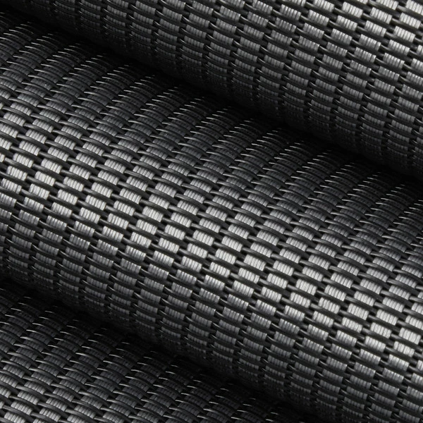 Textilene® Decorative Vinyl Mesh Graphite 54" Fabric 6 Textilene® Decorative Vinyl Mesh Graphite 54" Fabric - Image 4
