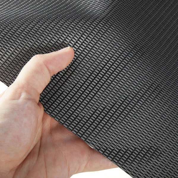 Textilene® Decorative Vinyl Mesh Graphite 54" Fabric 7 Textilene® Decorative Vinyl Mesh Graphite 54" Fabric - Image 5