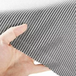 Textilene® Decorative Vinyl Mesh Nickel 54" Fabric -Hot Sale Fabric Store Textilene Decorative Vinyl Mesh Nickel 54 Fabric 5
